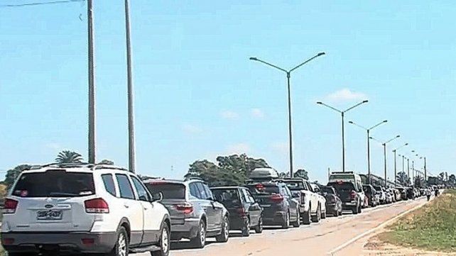 Entre Ríos: casi 70 mil uruguayo cruzaron este fin de semana