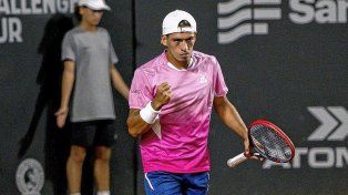 Sebastián Báez llegó a las semifinales del Challenger de Rosario