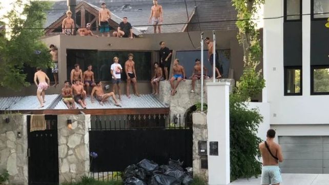 La foto fue tomada en una vivienda alquilada en barrio Los Troncos
