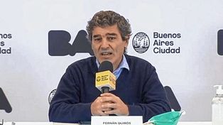 Fernán Quirós, ministro de Salud de Buenos Aires, descartó la presencia de público en la Copa América.&nbsp;