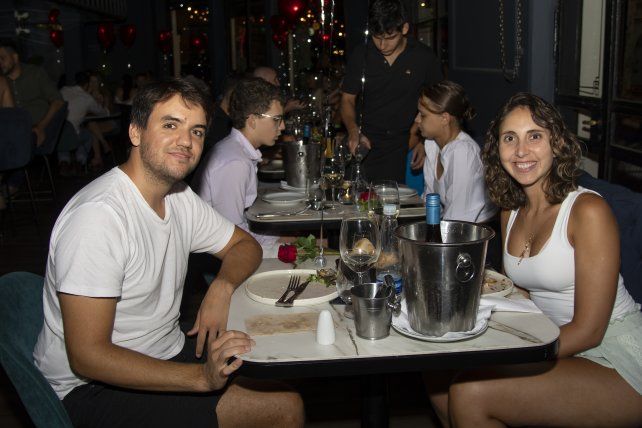 Pedro Dohm y Macarena Mamberto. 