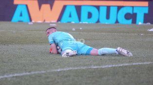 El arquero de Unión, Nicolás Campisi, atajó tres partidos de manera oficial y en ninguno recibió goles.