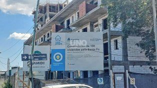 Obra edilicia del programa nacional Procrear totalmente paralizada.
