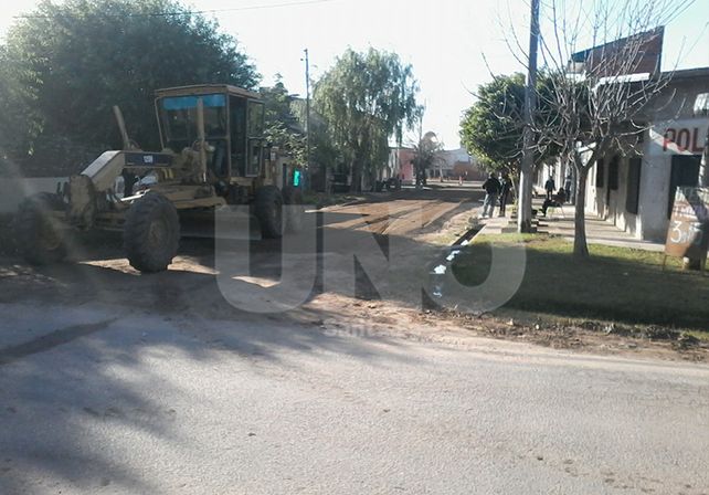Entusiasmo. En la vereda