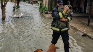 Vera. Amplio operativo para atender las consecuencias del temporal.