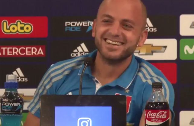 La broma a través de Whatsapp interrumpió la conferencia de prensa de Lorenzetti.&nbsp;