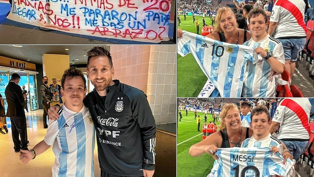 VIDEO: Un hincha le preguntó a Messi cuándo vendrá a Unión
