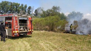Los bomberos de la ciudad ya intervinieron en 82 incendios en lo que va del 2023