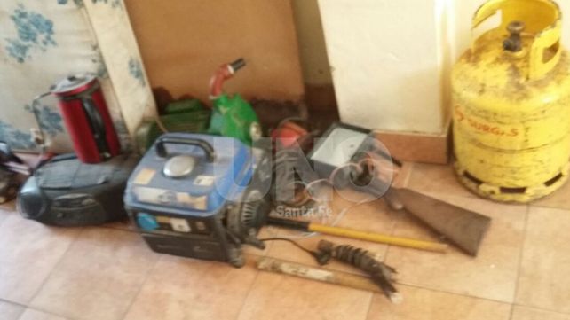 Santa Rosa de Calchines: cayó una banda de delincuentes en diez allanamientos