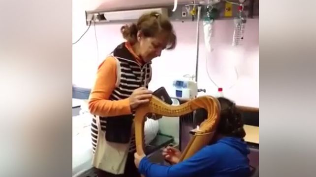 Arpaterapia, una propuesta de ayuda para los niños internados del Alassia