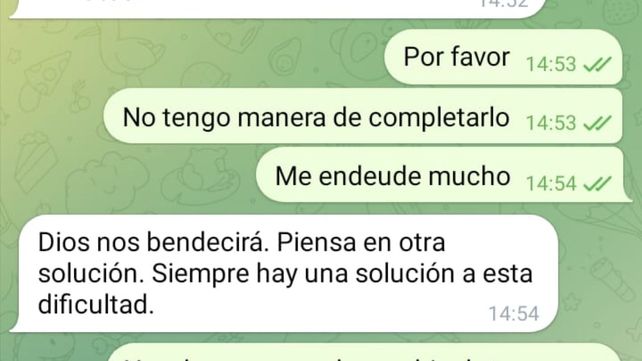 “Cuando empezamos a poner dinero, pidieron cada ver más y más