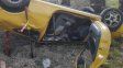 Vuelco de un vehículo en Ruta 168: el conductor fue rescatado por bomberos