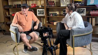 Juan Carlos Baglietto dio una entrevista íntima y exclusiva a su sobrina Juana para el streaming rosarino Brindis Tv.