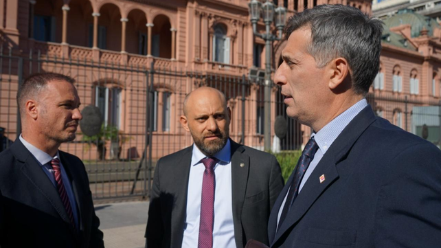 Los ministros Enrico