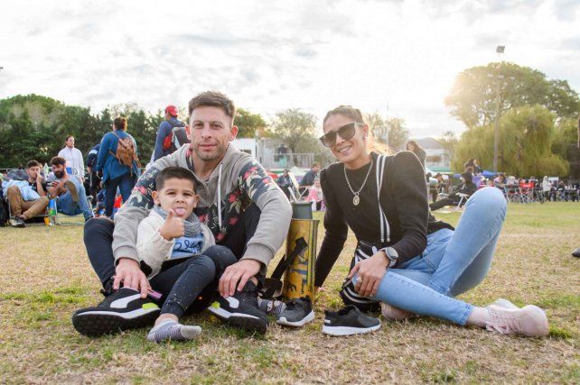 Leonardo Scutti, Florencia Barrios, Lautaro Scutti