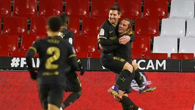 Barcelona le ganó al Granada y es semifinalista de la Copa del Rey.