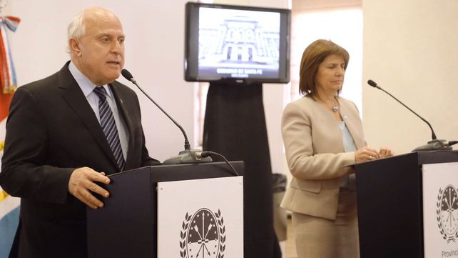 Bullrich aseguró que van a venir muchos agentes de fuerzas federales a Santa Fe