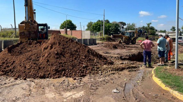 Desde la mañana de este sábado se produce un corte de tránsito en avenidas Zanni y Juan B. Justo
