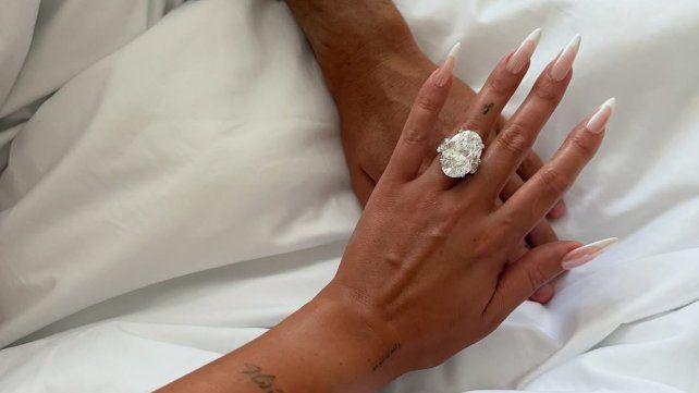 Cristiano Ronaldo y Georgina Rodríguez se comprometieron con un anillo de 6 millones de euros