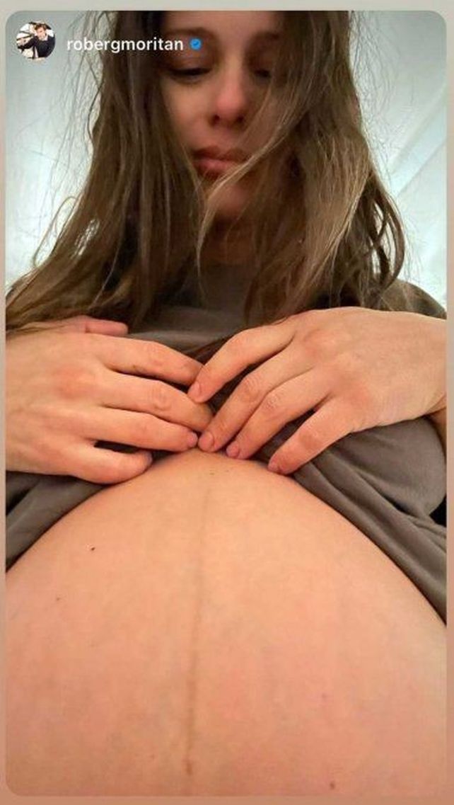 Roberto García Moritán mostró cómo luce Pampita a pocas horas de dar a luz