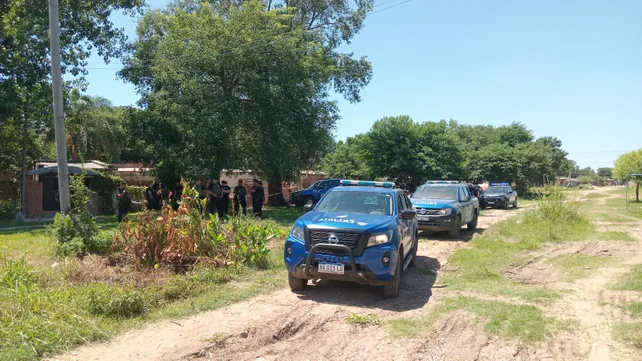 La casa de la familia Alvarez donde se produjeron los homicidios