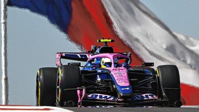 Discreta actuación de Colapinto en la primera práctica para el GP de Estados Unidos