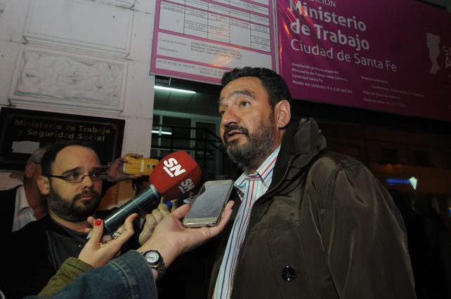 Volvió la paz. El titular de la Festram
