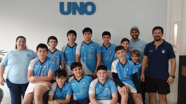 Los jugadores de las divisiones infantiles de Rowing. Será una jornada de deporte