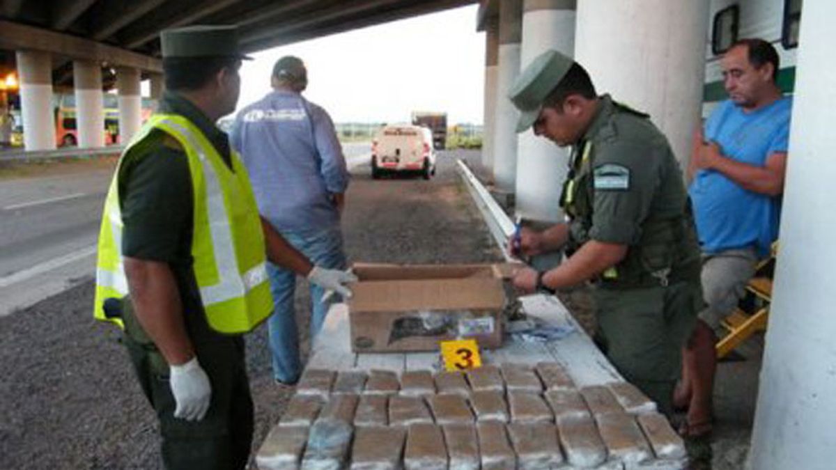 Secuestraron más de 36 kilos de marihuana en un colectivo que ...