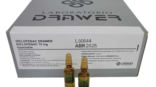 Imagen ilustrativa: Diclofenac Drawer / Diclofenac Sódico 75 mg/3 ml
