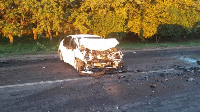 Un accidente fatal se produjo alas 6.45 de este domingo en el kilómetro 404 de la Ruta 12 en cercanías de Crespo