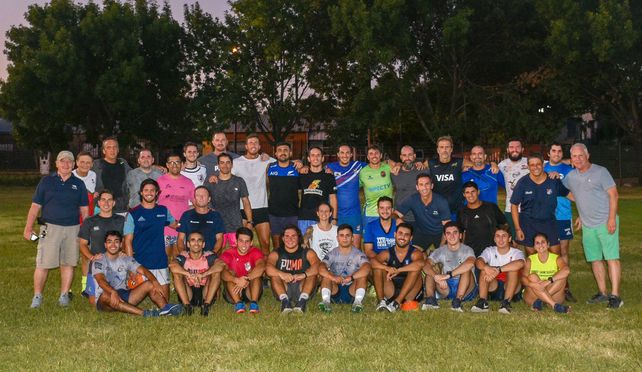 Exitosa concentración de árbitros en Rosario