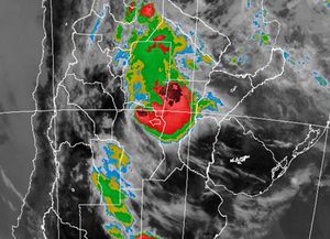Rige un alerta a muy corto plazo para la provincia de Santa Fe