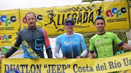 En Los Charrúas se corrió el Circuito Jeep de Duatlon y 5K