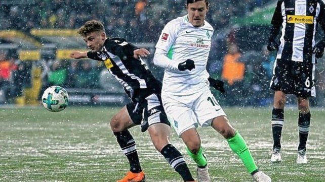 Borussia Mönchengladbach empató con Werder Bremen por 2 a 2