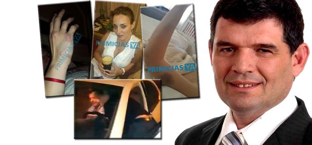 Así quedó la esposa del diputado Alfredo Olmedo después del escándalo en el hotel