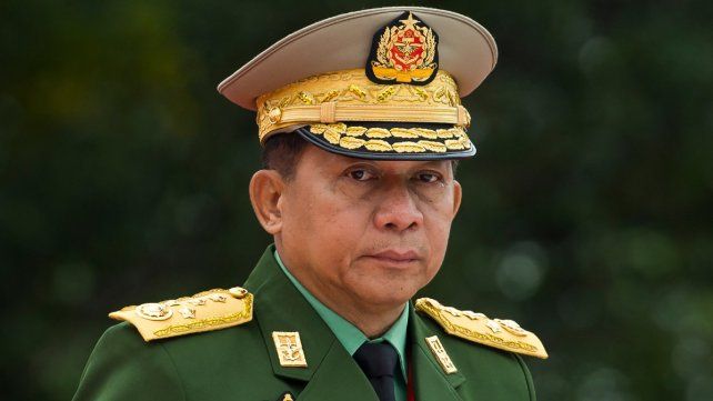 El general Min Aung Hlaing