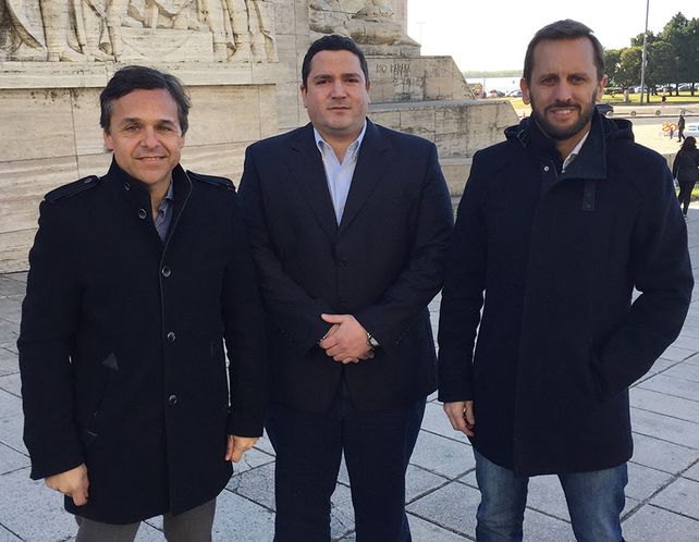 Los concejales Digo Giuliano