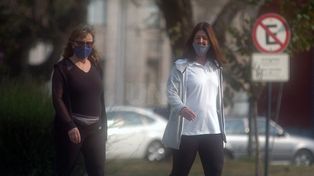 Nublada y fresca jornada de sábado en la ciudad de Santa Fe