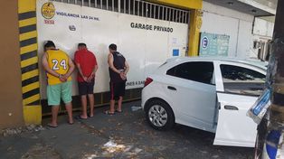 El procedimiento fue realizado en la zona de la terminal de ómnibus