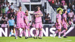 Messi volvió a marcar en el Inter Miami.