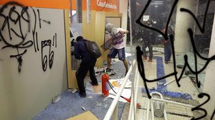 Siguen las protestas en Brasil y unos 50.000 manifestantes marchan en San Pablo