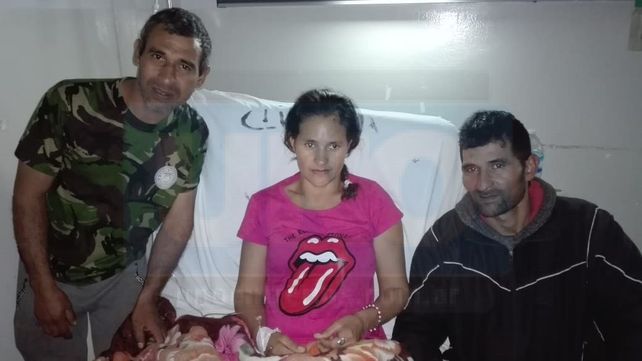 En familia. Desde que llegamos les dijimos a los médicos que la íbamos a pelear hasta lo último