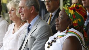 Jamaica: el pr&iacute;ncipe Carlos y Camila en la casa de Bob Marley