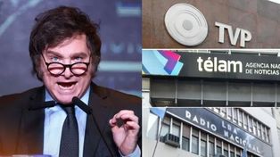 Milei confirmó su intención de privatizar la TV Pública