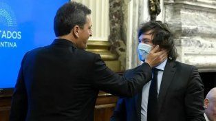 Javier Milei le pidió a Massa que postergue el Presupuesto 2024