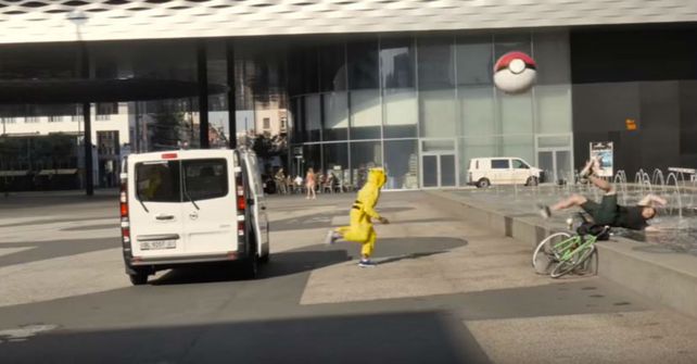 Los vengadores de Pokémon Go.