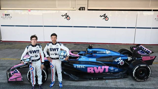 Colapinto y Gasly conducirán los monoplazas de Alpine en 2026