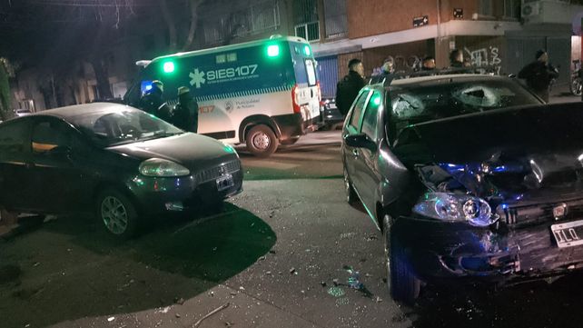 Siete personas resultaron heridas en un importante choque en 3 de febrero y Pueyredon.