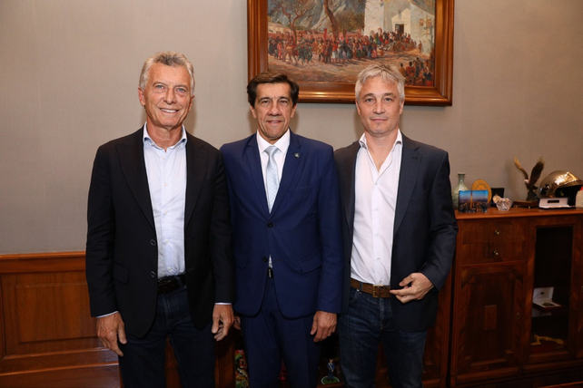Postal jujeña de Mauricio Macri